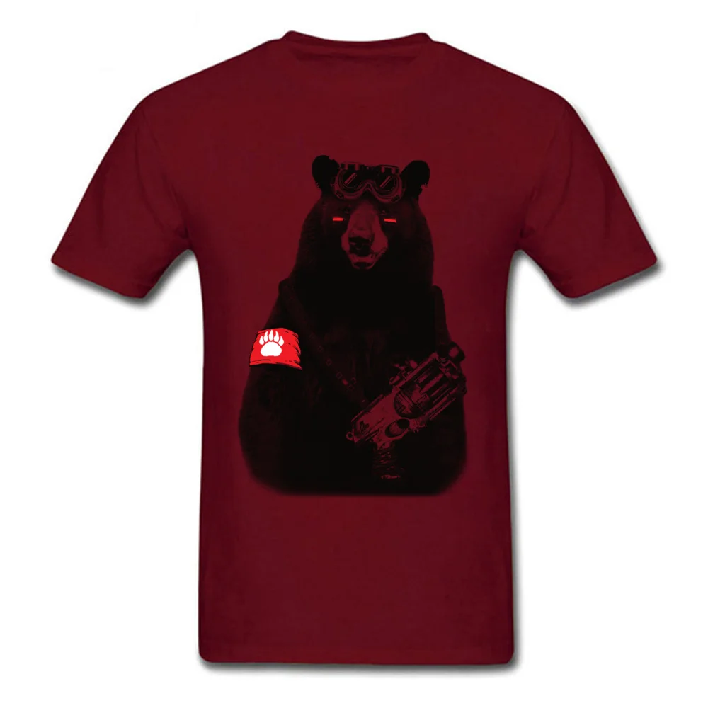  Casual T Shirt Brand Short Sleeve Student T Shirts TpicOriginaltitle Unique Lovers Day Tops Shirts O Neck Wholesale Bear Rebel maroon