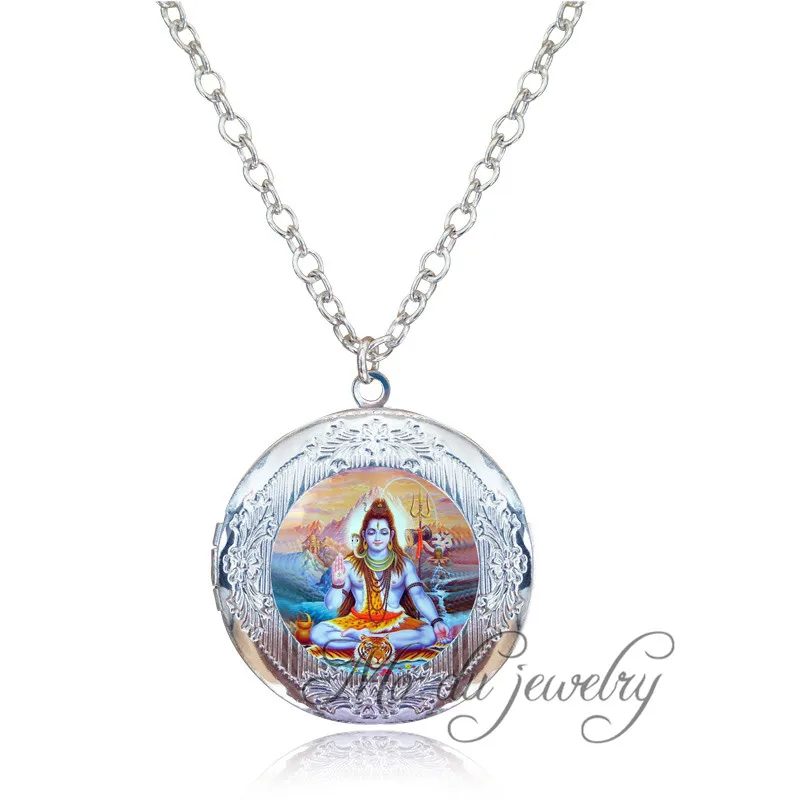 Art Photo Lord Shiva Locket Pendant Necklace Fashion Nataraja Jewelry
