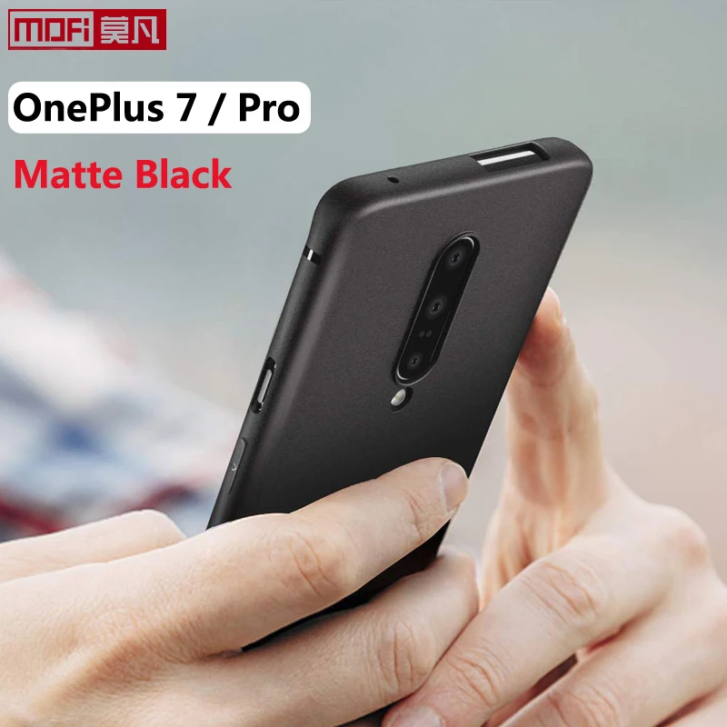 

OnePlus 7 Case OnePlus 7 Pro Case Cover Silicone Back Soft Mofi Ultra Thin Matte Protective Coque One plus 7 pro Case Cover