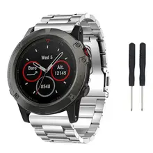 HIPERDEAL смарт-аксессуары ремешок на запястье для Garmin Fenix 5X gps ремешок для часов Часы Мода нержавеющая сталь dec13