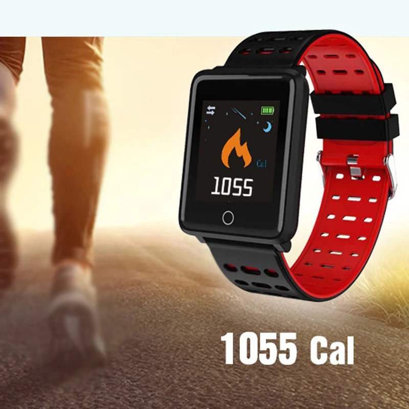 

Waterproof Color-Screen Smart Watch Heart Rate Monitor Bracelet Wristband For IOS Android Health Sleep Blood Pressure