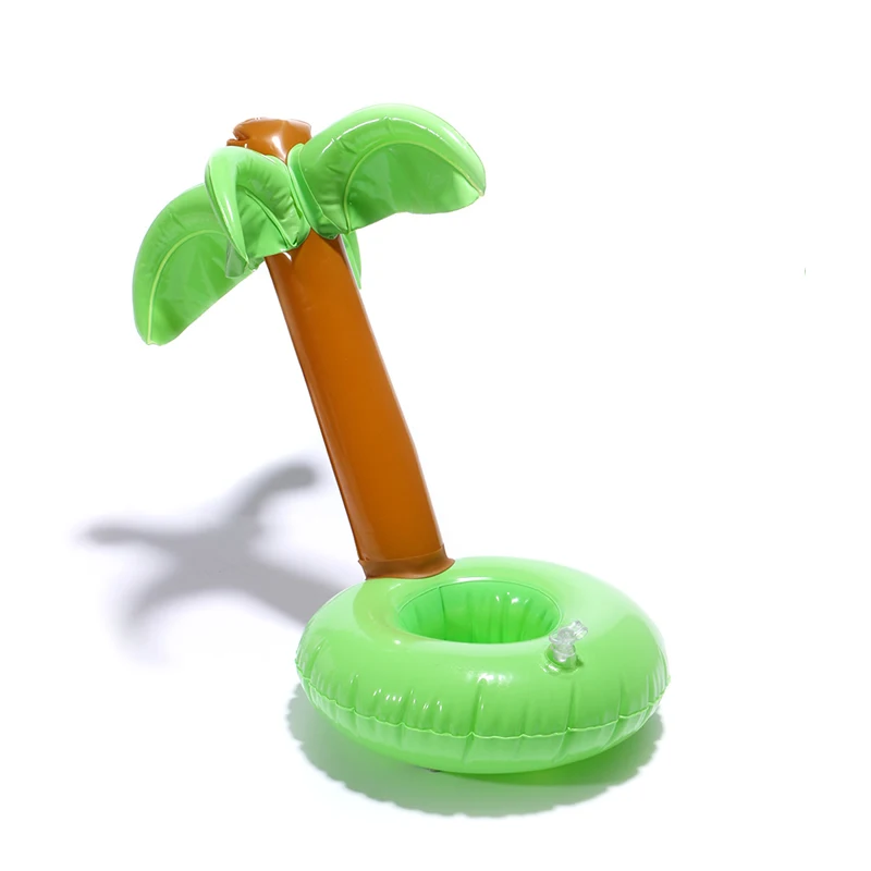 200PCS Summer Bath Toys Drink Can Holder Inflatable Floating Coconut