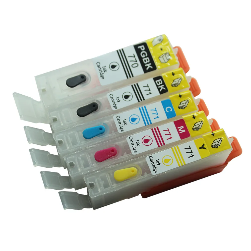 5 шт./компл. стандартные картриджи для принтера canon MG5770 MG6870|ink cartridge|ink cartridge for