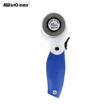 

Rotary Cutter 45mm Comfortable Handle Quilting Tools with Safety Lock for Fabric Scrapbooking Quilting Sewing Precise Cutting