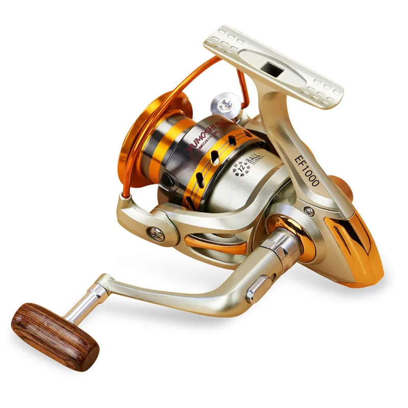 12BB Ball Bearing Saltwater Freshwater Fishing Spinning Reel EF1000-7000 5.5:1