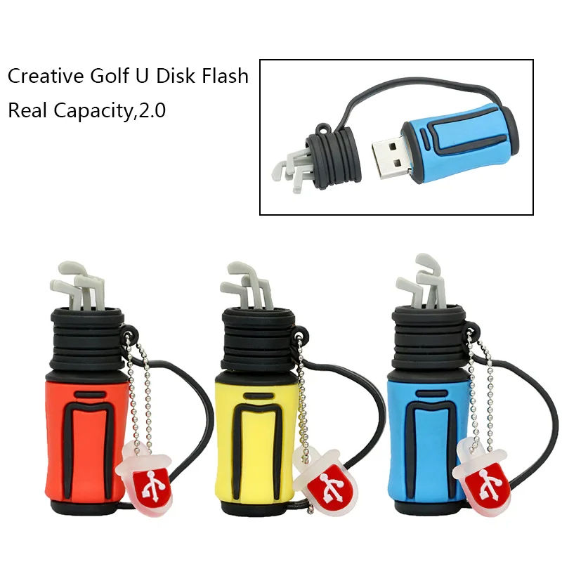 Pendrive Golf Bag Shape Usb флеш накопитель 4 ГБ USB 2 0 расширенный Накопитель Памяти Гб U диск 8