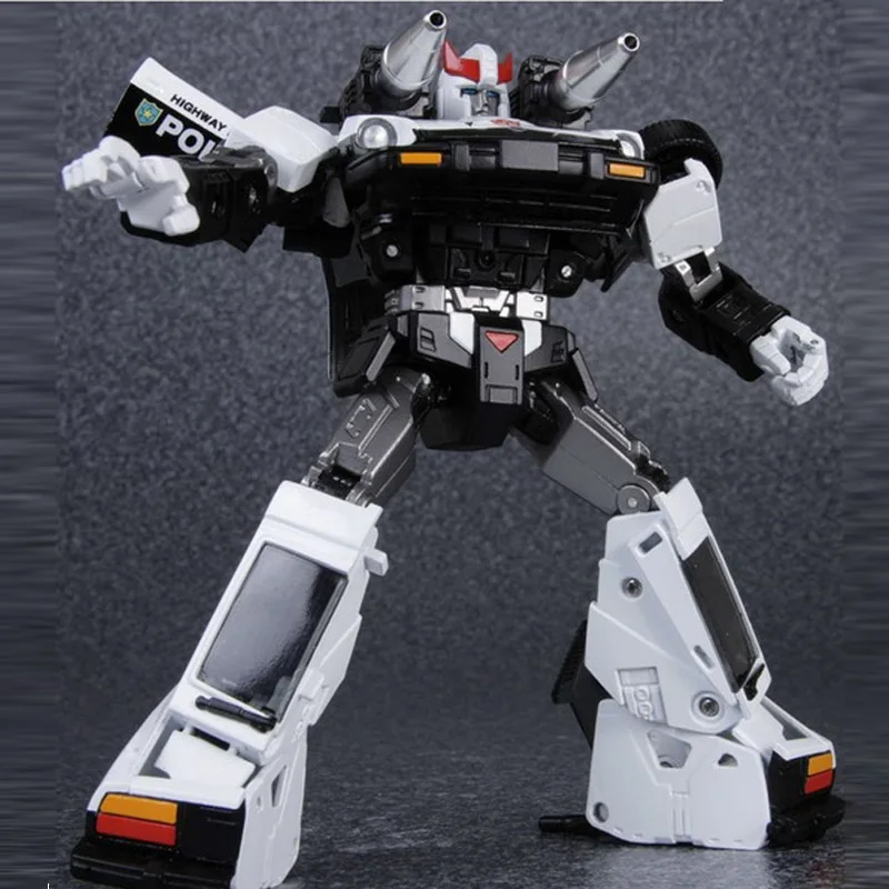 

Japan Transformation Robot Cars toy diamond MP17 MP-17 police car KO version PVC Figure Model Dolls Toys Figurals Toys