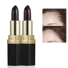 1 шт. DIY долговечная черная/коричневая Временная Краска для волос крем мягкая быстрая одноразовая мелки для волос палка для макияжа белые инструменты для укладки волос