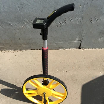 Online Electronic Digital Display Wheel Hand-held Wheel Rangefinder Outdoor Measuring Wheel Ruler Engineering Measuring Instrument