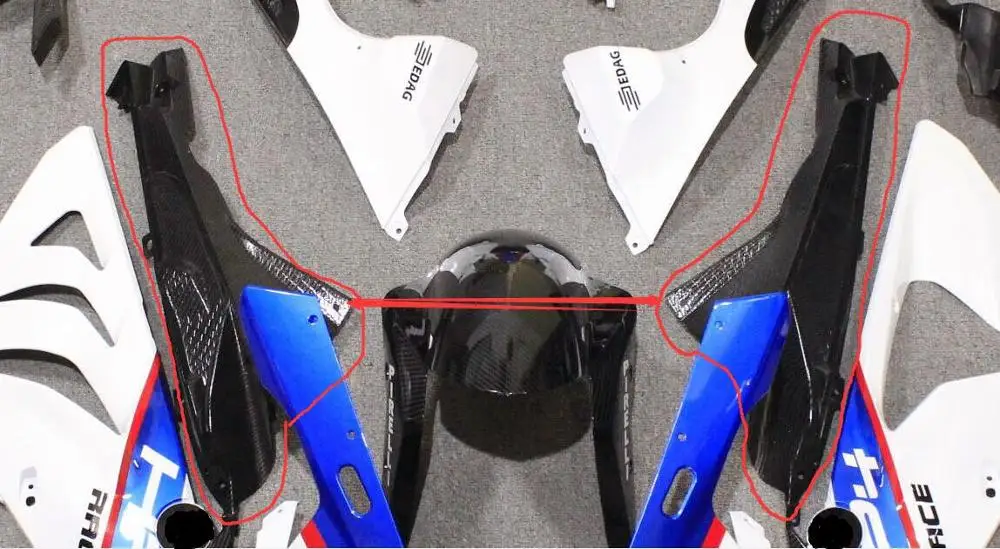 

New ABS Motorcycle fairing parts Fit For S1000RR 2009-2014 Bodywork Injection mold ACEKITS Store No.0079