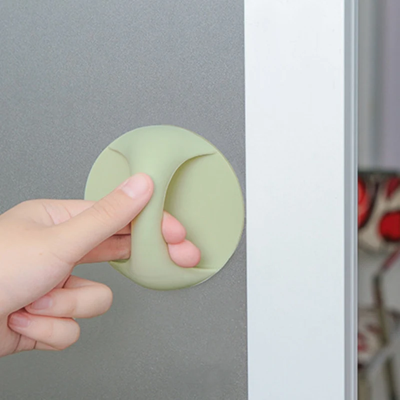 

Aste Multi-purpose Home Safety Creative Door Handle Household Cabinet Drawer Handle Door And Round Window Paste Windowing Tool