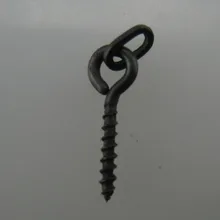 100 x шуруп для приманки с овальным кольцом/отверстием кольца для ловли карпа-Карповые стержни торцевые снасти