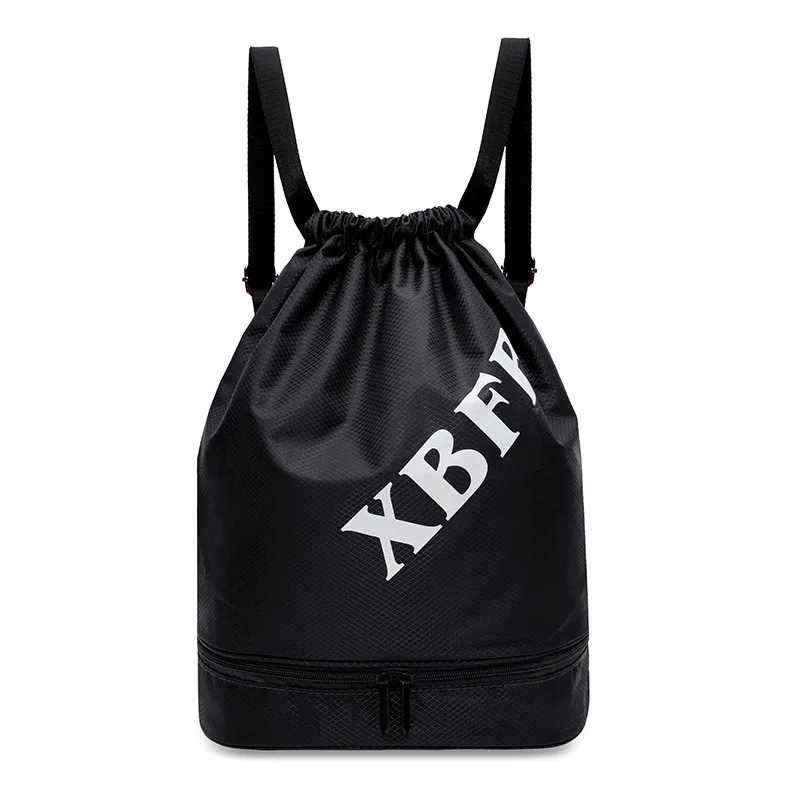 

5pcs Unisex solid color Drawstring Bag Beach Bag Outdoor fitness Sport Bag convenient waterproof Drawstring Travel Bag backpack