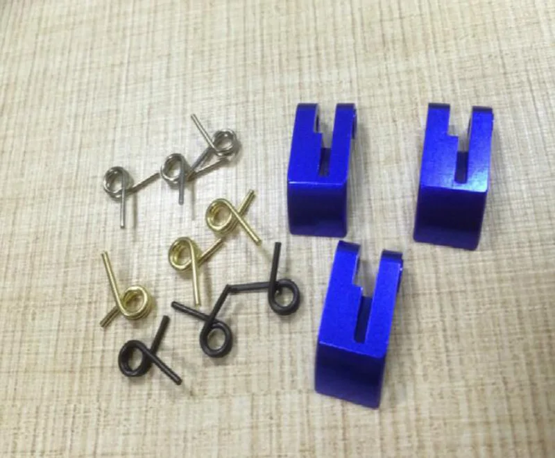 

2Sets For 1/8 RC Cars Rock Crawlers Upgrade Alloy Metal Clutch Shoes With Springs Model Cars Accessories RC Parts