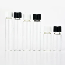100 шт./лот 8 мл портативный матовое стекло многоразового хранения флакон духов с крышкой пустой косметический флакон эфирных масел
