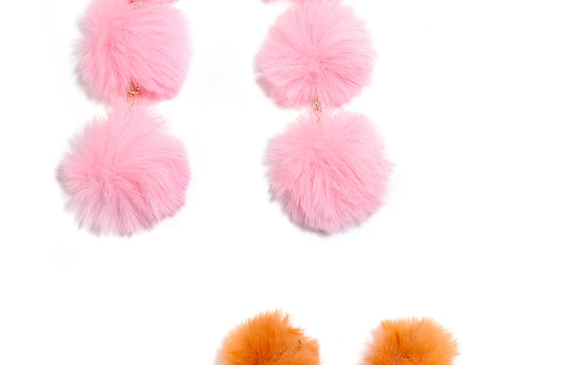 AYAYOO Long Fashion Drop Earrings For Women Jewelry 2018 Handmade ZA Tassel Fringe Earrings Red Bohemian Pom Pom Earring Brincos (4)