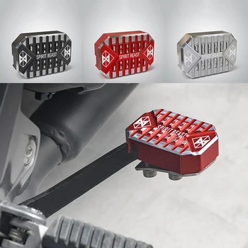 

Length 64mm/2.51'' Aluminum Motorcycle Rear Brake Pedal Brake Pedal Pad Cover Footpegs for CB190 150NK