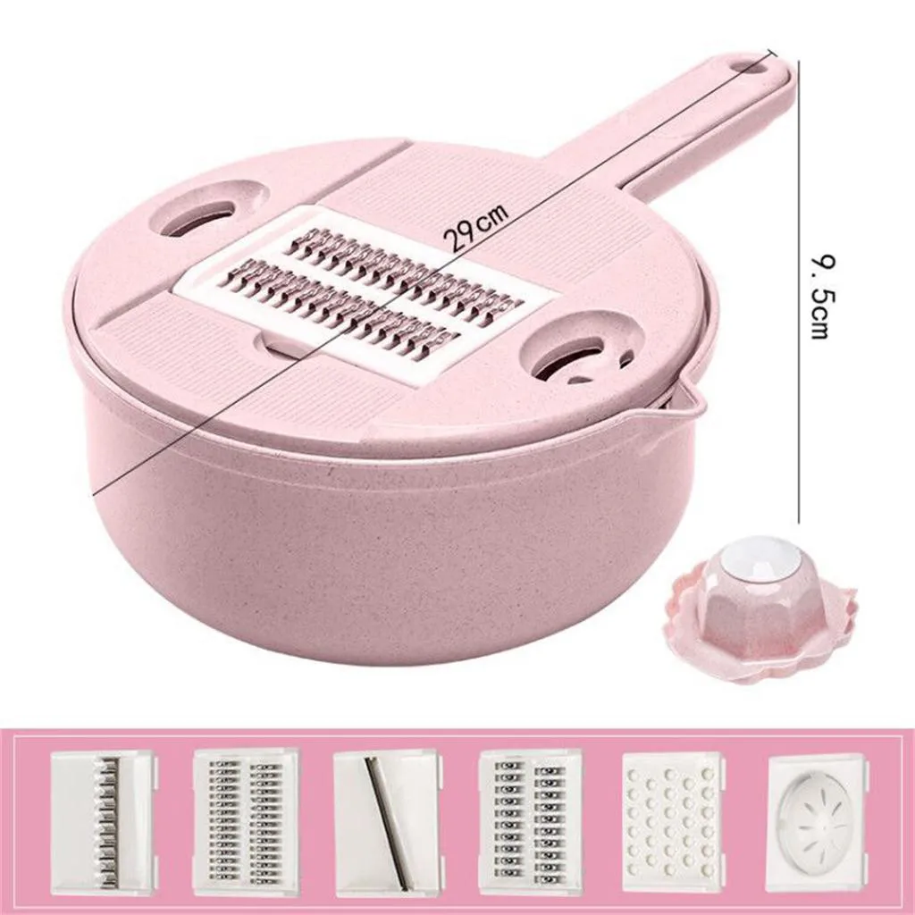 

1pc high quality all purpose Wheat Straw Multi-Function Cutting Device Kitchen Cutting Machine Cheese Grater kitchen tools