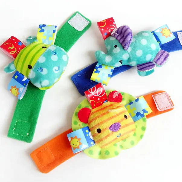 Cute Stereo Wristbands Animal Elephant Baby Watch With Wristbell Wrist