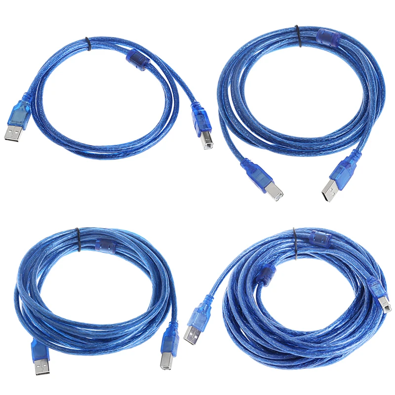 

Digital Cable USB 2.0 A To B Male Adapter Data Cable Cord For Epson Canon YN20