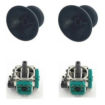 

2 sets ALPS 3D Analog Joystick Thumb Sticks Sensor Module Analog Mushroom Joystick Cap For Nintend Switch Pro NS Pro controller
