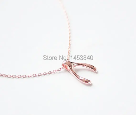 Ожерелье Wishbone колье с подвеской 12 шт./лот|necklace lot|necklace and earring setnecklace bib |