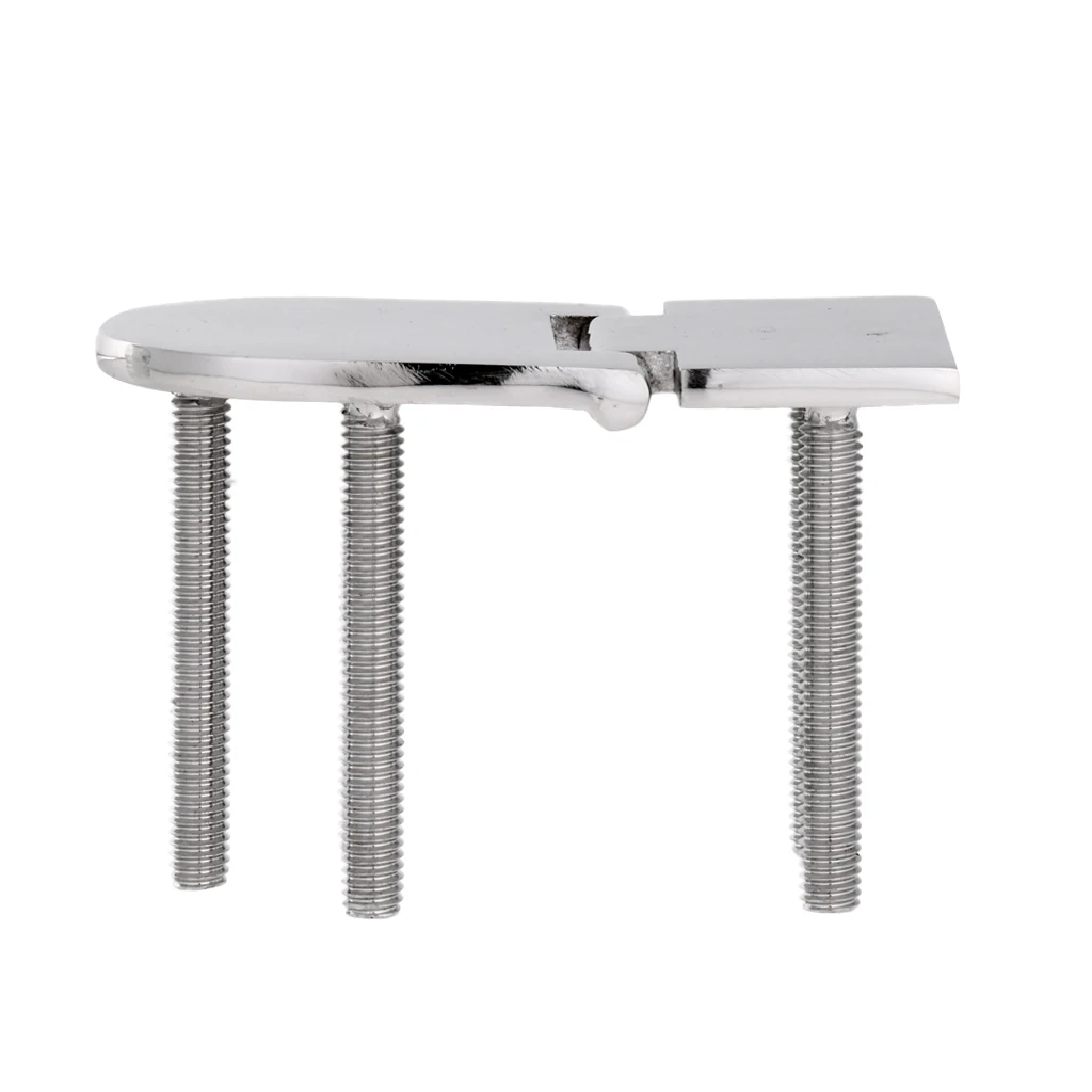 316 Stainless Steel Boat Yacht Delicate Marine Hinge Screw Hardware 76*40mm for Fishing Inflatable Kayak Canoe Boat Accessories