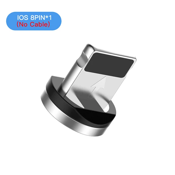 ACCEZZ Магнитный USB кабель Micro USB кабель для iPhone 11 Pro Max samsung S9 type C Быстрая зарядка 2 м телефонный кабель 1 м светодиодный провод шнур - Цвет: For iphone plug