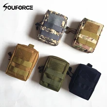 Высокое качество Открытый тактический оборудования интимные аксессуары сумка Камуфляж небольшой карман телефон сумка папка для документов для Охота