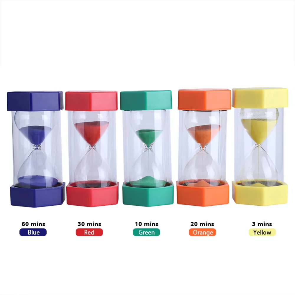 

Sand Glass Hourglass 3/10/20/30/60 Minutes Timer Sand Clock Home Office Decor Gift