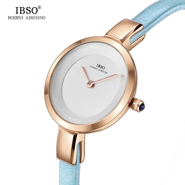 IBSO New Fashion Refined Women Watches 2018 Genuine Leather Strap Quartz Watch W IBSO New Fashion Refined Women Watches 2018 Genuine Leather Strap Quartz Watch W