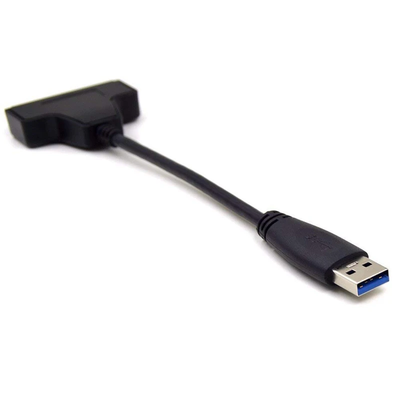 USB 3 0 на SATA Кабель адаптер для 2 5 дюймовых SSD/HDD дисков внешний конвертер и кабель III