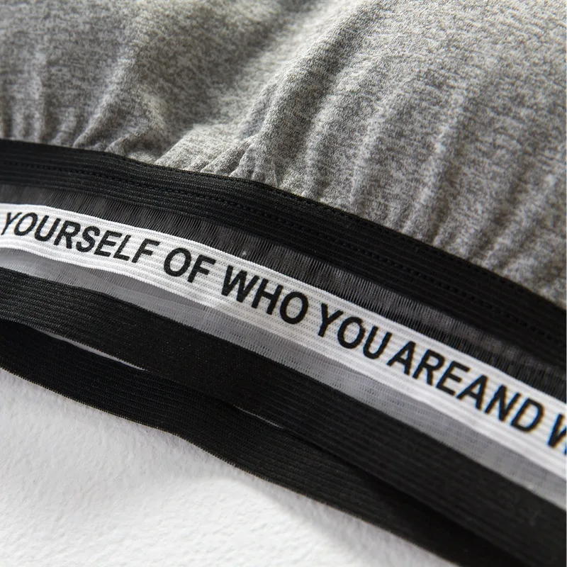 SP&CITY Sporty Style Letter Print Solid Cotton Tube Top Women Summer Criss-Cross Invisible Bras Push Up Bra Soft Breathable Tops