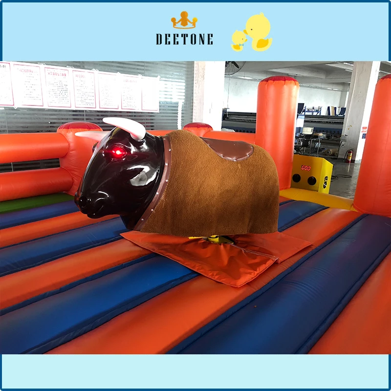 

Interesting design indoor outdoor inflatable bull fight games for adults for sale
