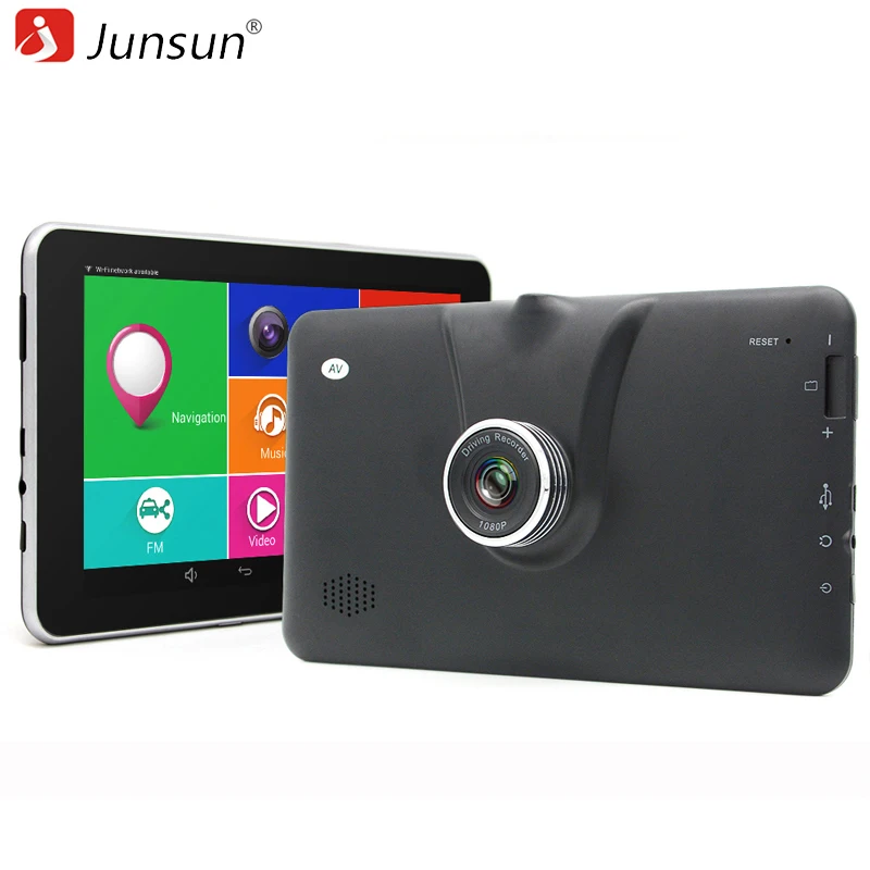 Junsun A70 Новый 7 &quotAndroid Камера Видеорегистраторы для автомобилей видео