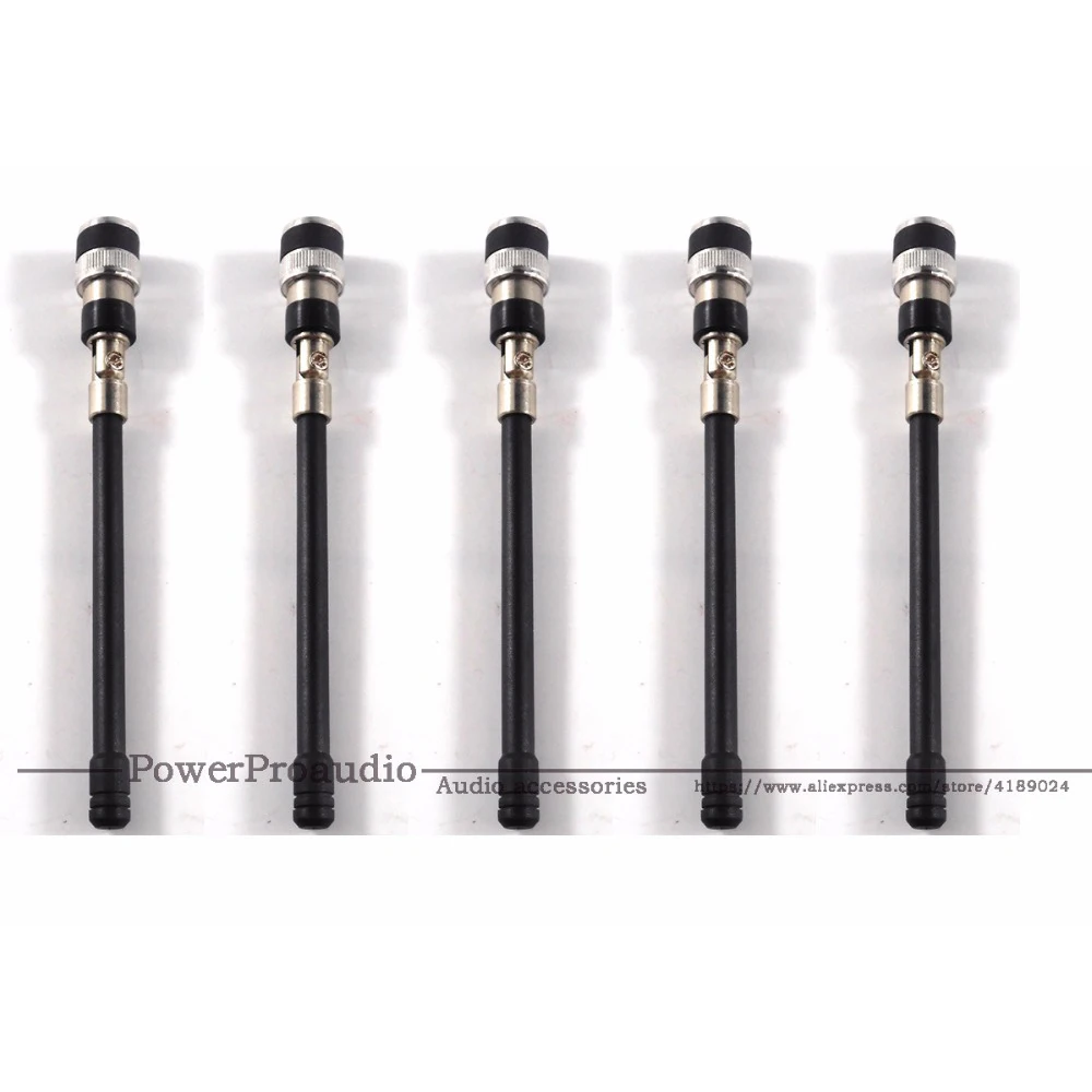 5 PCS BNC UHF Microphone Antenna For Shure PGX24 SLX24 PG58 SM58