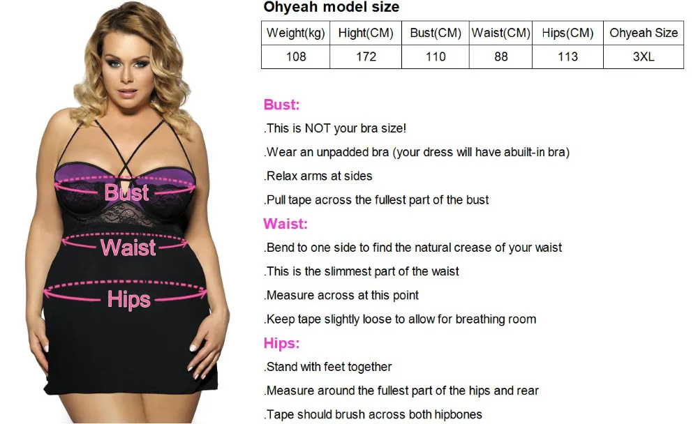 Plus Size Lingerie