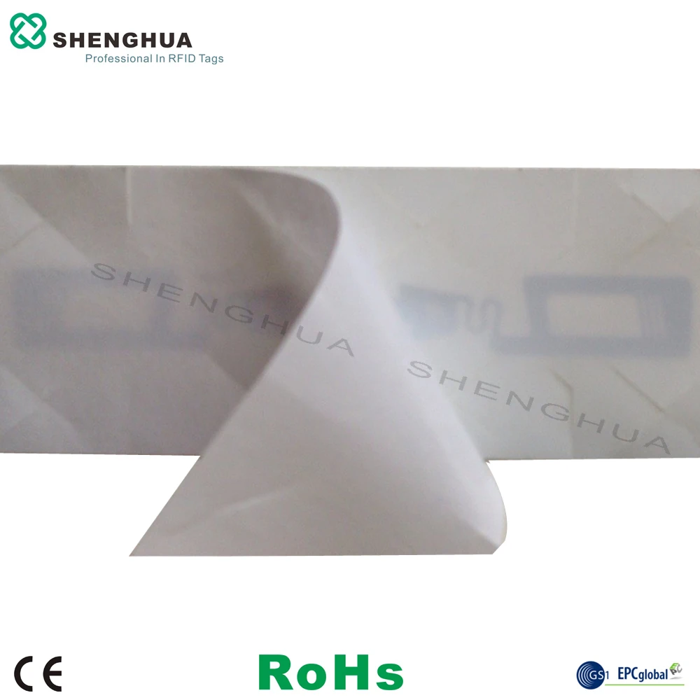 

50pcs/lot UHF Car Wash RFID Stickers For Car Windshield For High Performance Multiple Tags Reading Access Control Security Gate