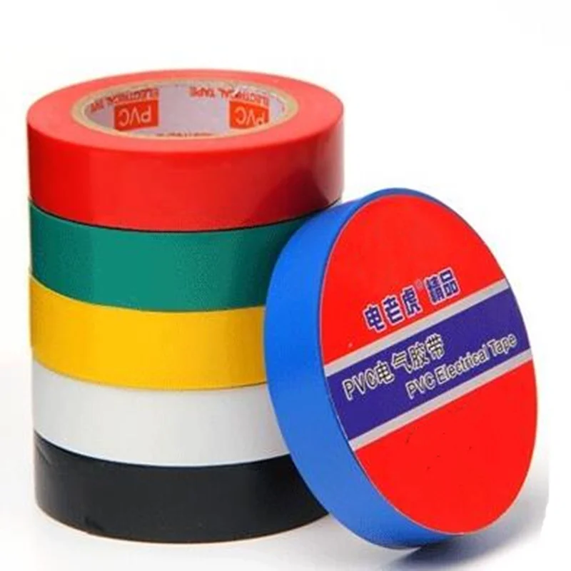 10pcs waterproof Electrical tape Self adhesive PVC insulation flexible