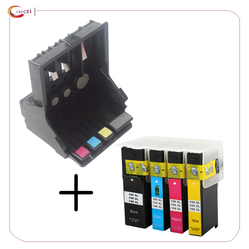 

Ink cartridge +Printhead Compatible For Lexmark 100 Series Pro205 Pro208 Pro209 Pro705 Pro708 Pro715 Pro805 Pro901 Pro905 Pro915