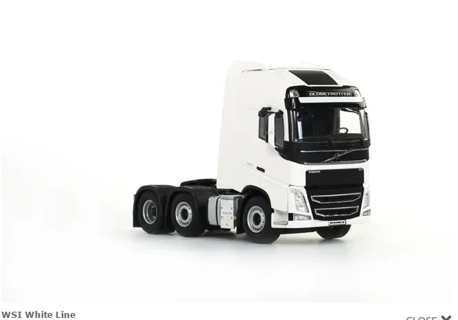 Коллекционная игрушка из сплава модель WSI 1:50 Масштаб VOLVO FH4 GL XL для трактора, прицепа, грузовика литая игрушка модель для украшения, подарок