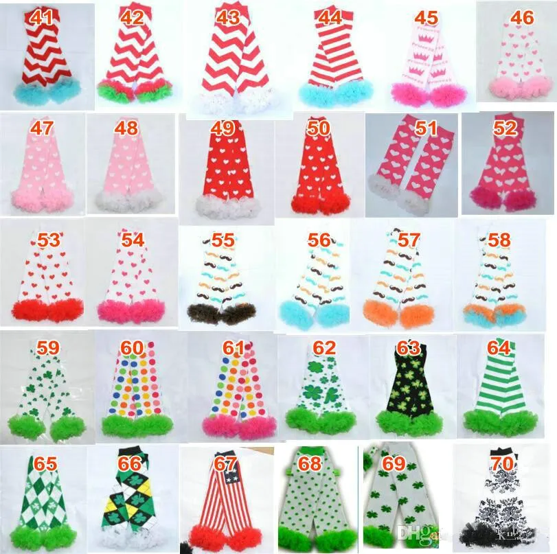 Lace Flower Leg Warmers for Newborn Toddler Boys Girls Chiffon Ruffle Winter Christmas Leg Warmers One Size Leggings