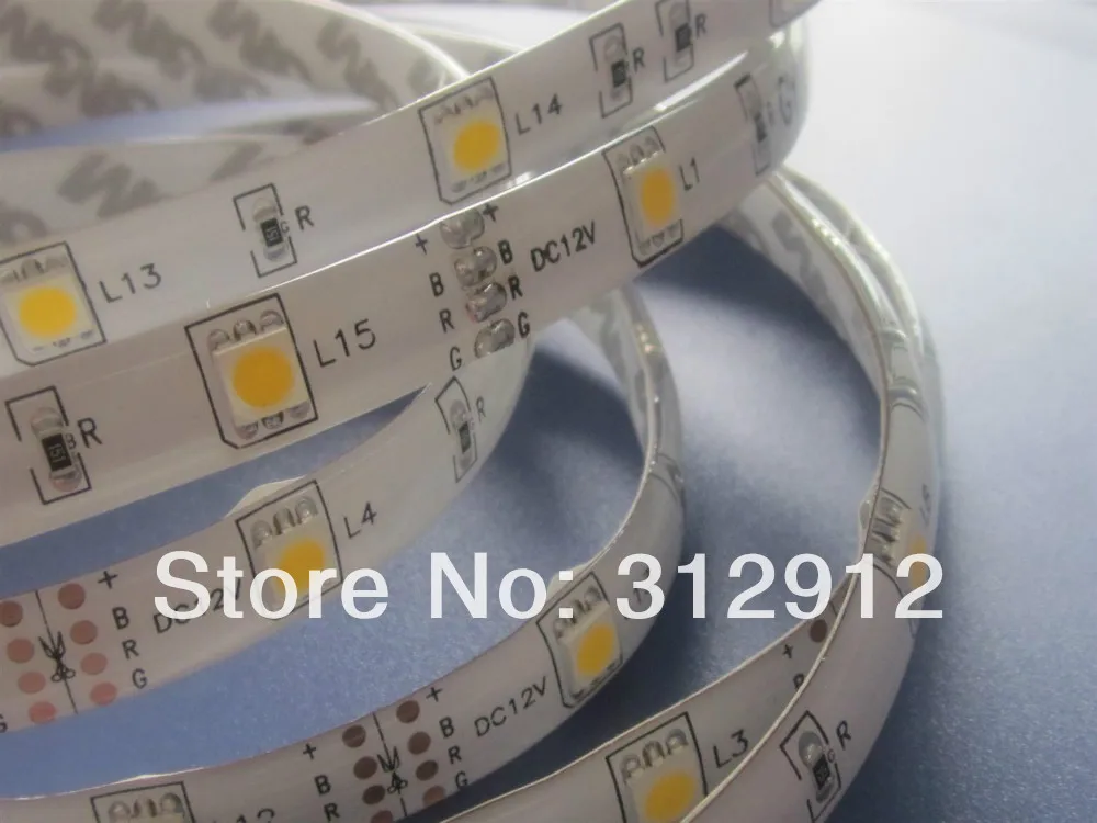 #cheap LED strip 5050 SMD 12V flexible light 30LED m,5m 150LED,White,White warm,Blue,Green,Red,Yellow;RGB;waterproof in silicon coating