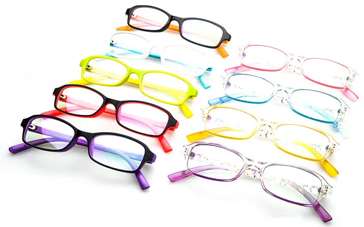 Детские очки для мальчиков и девочек, оправа для очков, полная оправа, легкие очки для близорукости, Rx able