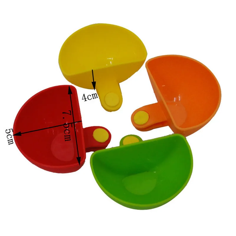 

Dip Clips Kitchen Bowl kit Tool Small Dishes Spice Clip For Tomato Sauce Salt Vinegar Sugar Flavor Spices