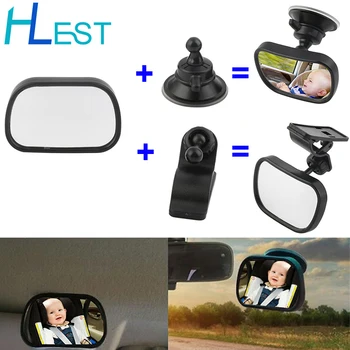 

Adjustable Baby Car Rearview Mirror Safety Back Seat Mirror Baby Facing View Rear Ward Child Infant Monitor Auto accessorie