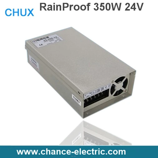 

CE approved 350w metal case single output reliable rainproof power supply 350w 24v 14.5A low price