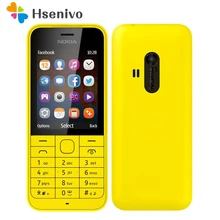 220 две sim-карты Nokia 220 две sim-карты 2G GSM 1100mAh разблокированный дешевый мобильный телефон Восстановленный