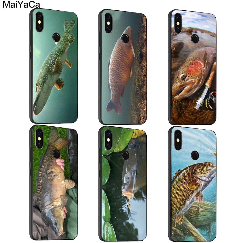 

MaiYaCa CARP FISHING Case For Xiaomi F1 Mix 2 2S Max2 Mi 9 8 SE 6 Redmi 4X 5Plus 6 6A S2 Note 5A 5 Pro 7 Coque