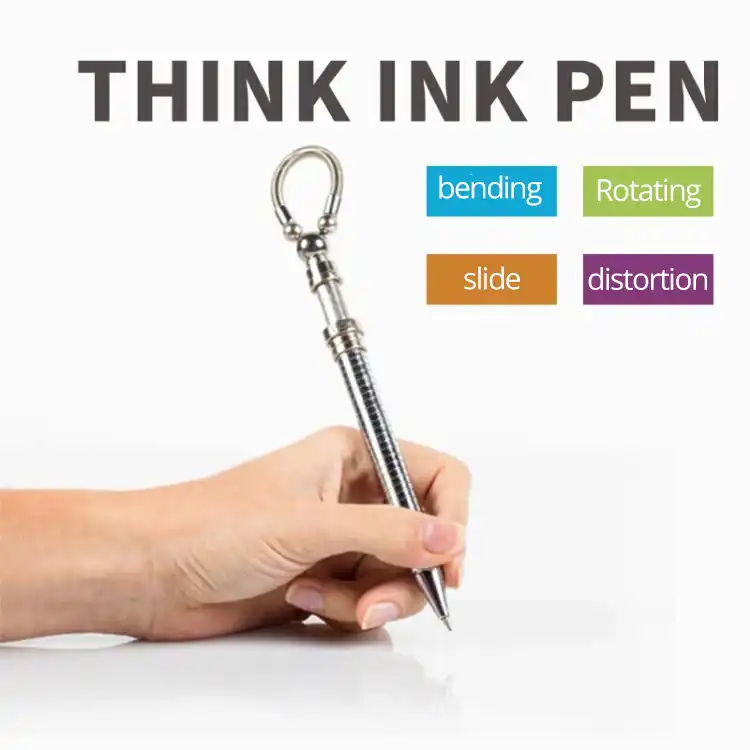 Metal Magic Fidget Gel Pen Magnetic Think Ink Pen For Writing